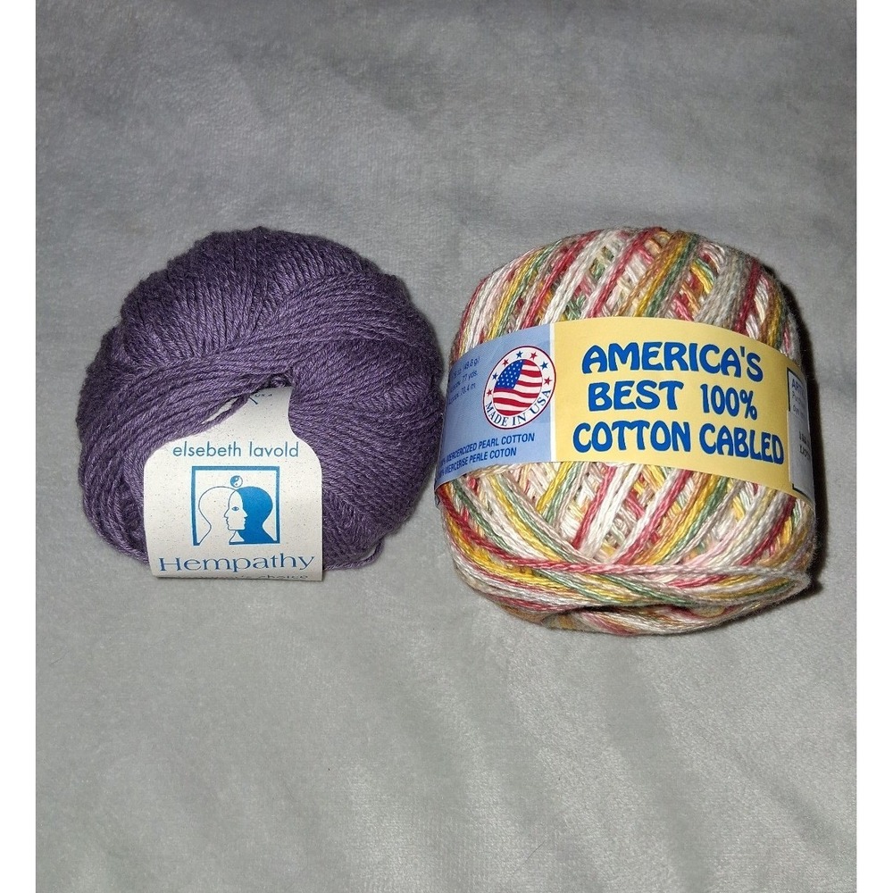 Elsebeth Lavold Hempathy 100% Cotton Cabled Yarn Skein
